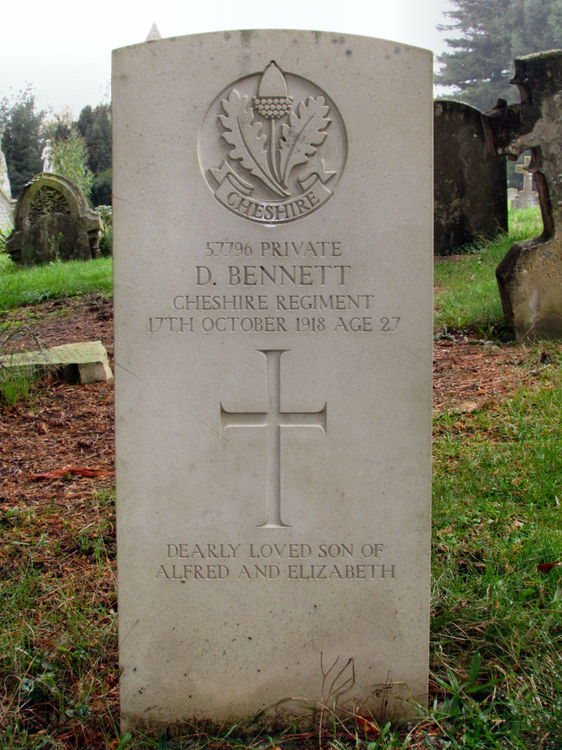 Roll of Honour Bedfordshire Goldington St. Mary